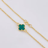 Cadena Aro Seguido Trebol 8.35 g / 51.3 cm / 1.5 mm Oro Amarillo 18K