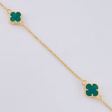 Cadena Aro Seguido Trebol 8.35 g / 51.3 cm / 1.5 mm Oro Amarillo 18K