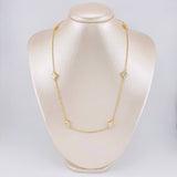 Cadena Aro Seguido Trebol 8.75 g / 50.4 cm / 1.5 mm Oro Amarillo 18K