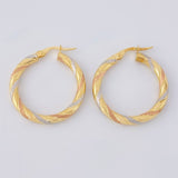 Candongas Lula 2.5 g / 2.7 cm Tres Oros 18K