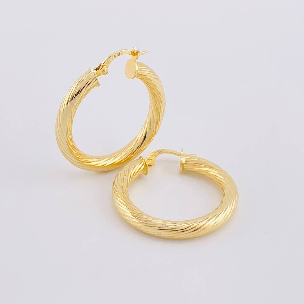 Candongas Sofi 4.4 g / 3 cm Tres Oros 18K