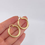 Candongas Sofi 4.4 g / 3 cm Tres Oros 18K