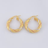 Candongas Marie 2.7 g / 2.4 cm Tres Oros 18K