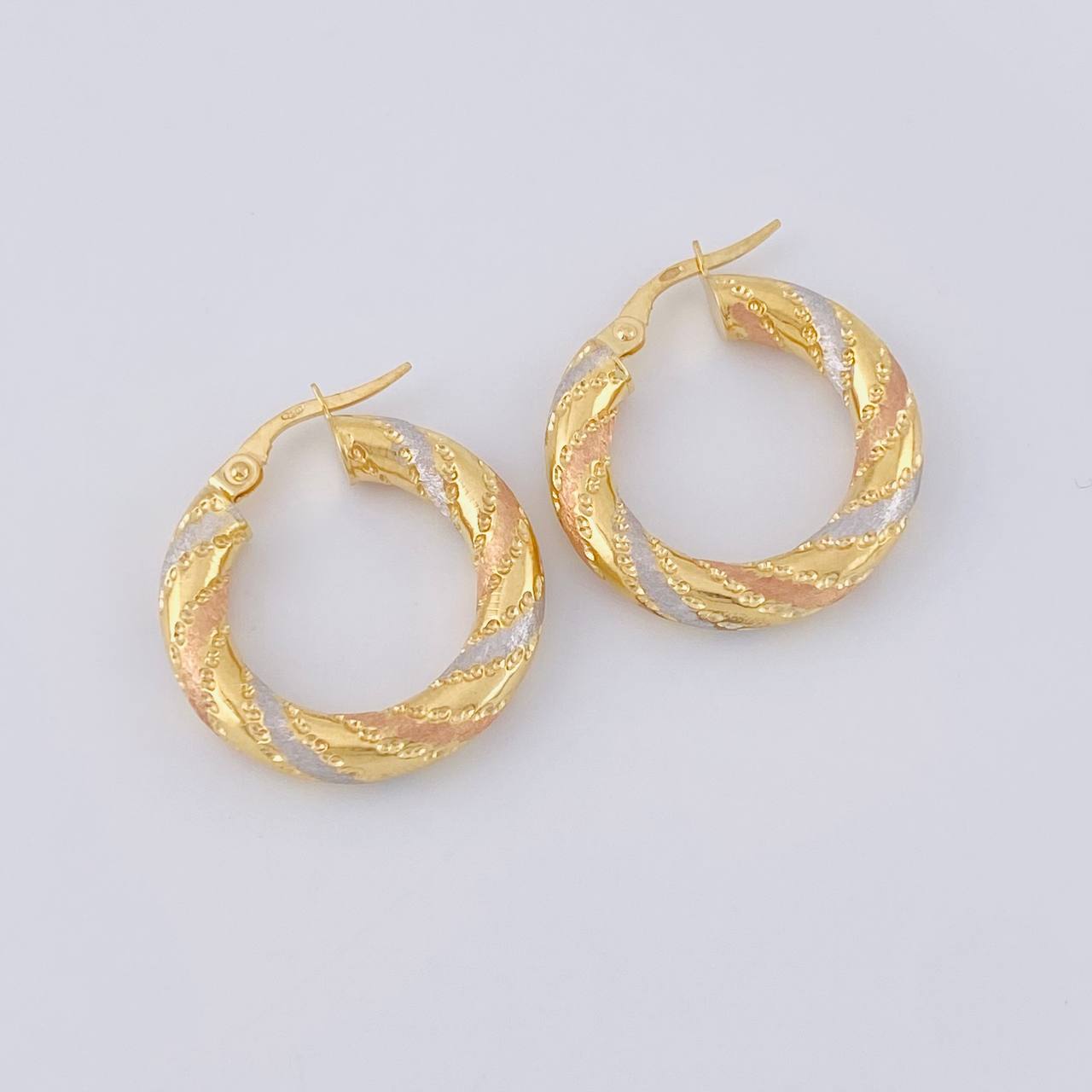 Candongas Marie 2.65 g / 2.4 cm Tres Oros 18K