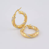Candongas Marie 3.2 g / 2.4 cm Tres Oros 18K