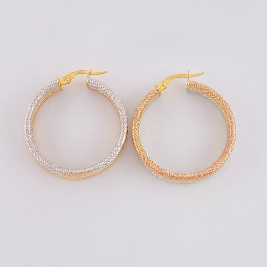Candongas Kata 4.7 g / 3 cm Tres Oros 18K