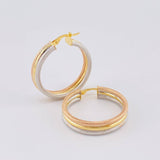 Candongas Kata 4.7 g / 3 cm Tres Oros 18K