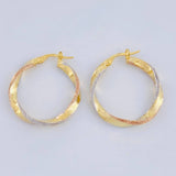 Candongas Maryal 2.05 g / 2.6 cm Tres Oros 18K