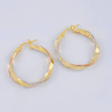 Candongas Maryal 2.1 g / 2.6 cm Tres Oros 18K