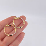 Candongas Maryal 2.1 g / 2.6 cm Tres Oros 18K