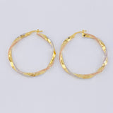 Candongas Maryal 2.9 g / 3.7 cm Tres Oros 18K