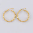 Candongas Ale 2.3 g / 2.5 cm Tres Oros 18K