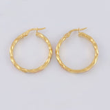Candongas Ale 2.35 g / 2.5 cm Tres Oros 18K