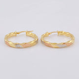 Candongas Ale 2.35 g / 2.5 cm Tres Oros 18K