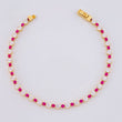 Pulso Tenis Burbuja 3.6 g / 15 cm / 3.1 mm Oro Amarillo 18K