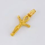 Dije Cruz Cristo Ansada 5.55 g / 4 cm Oro Amarillo 18K
