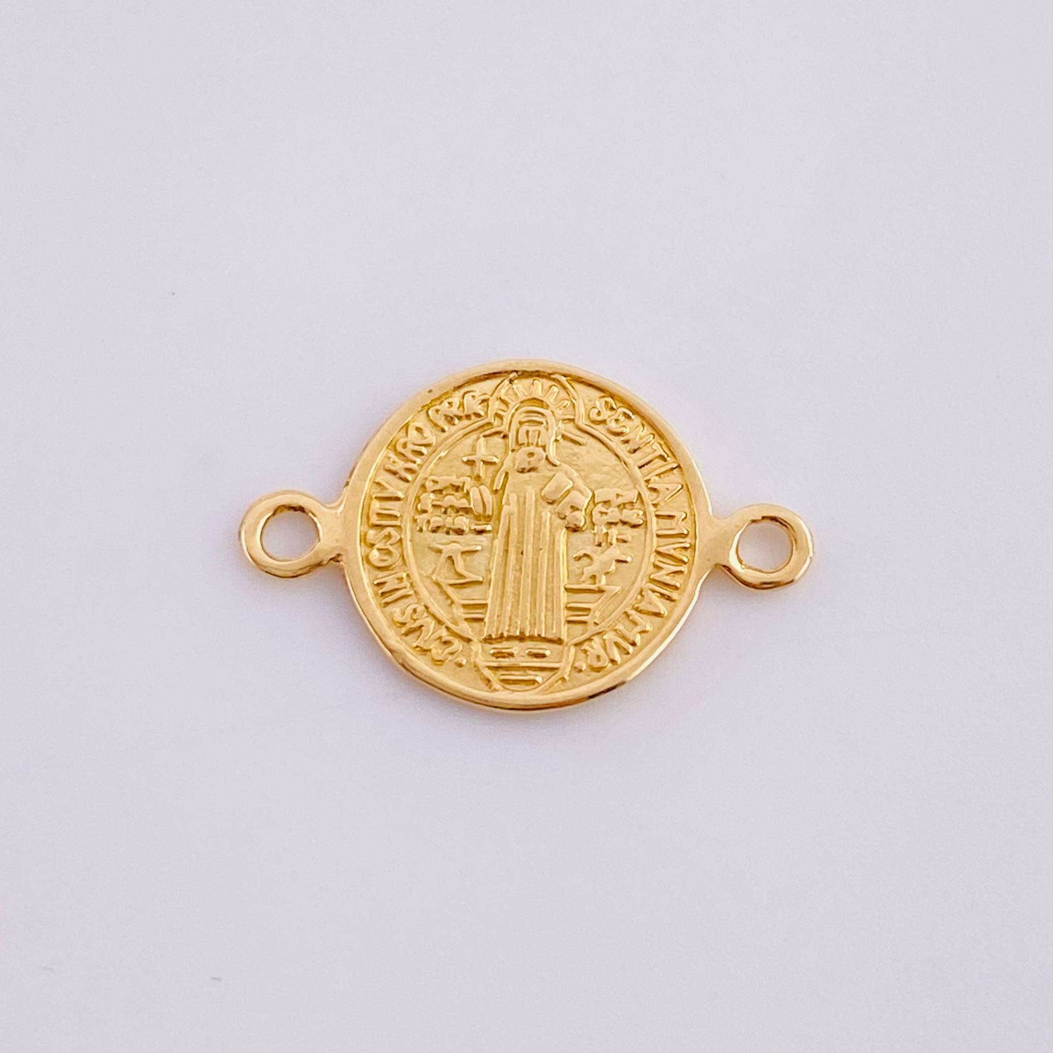 Herraje San Benito 1.8 g / 1.6 cm Oro Amarillo 18K
