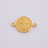 Herraje San Benito 1.8 g / 1.6 cm Oro Amarillo 18K
