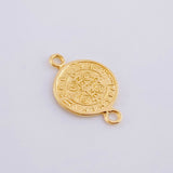 Herraje San Benito 1.8 g / 1.6 cm Oro Amarillo 18K