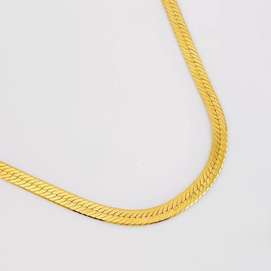 Cadena Serpiente 22g / 50cm / 5.3mm Oro Amarillo 18K