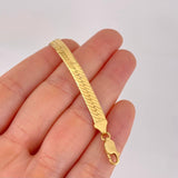 Cadena Serpiente 22g / 50cm / 5.3mm Oro Amarillo 18K