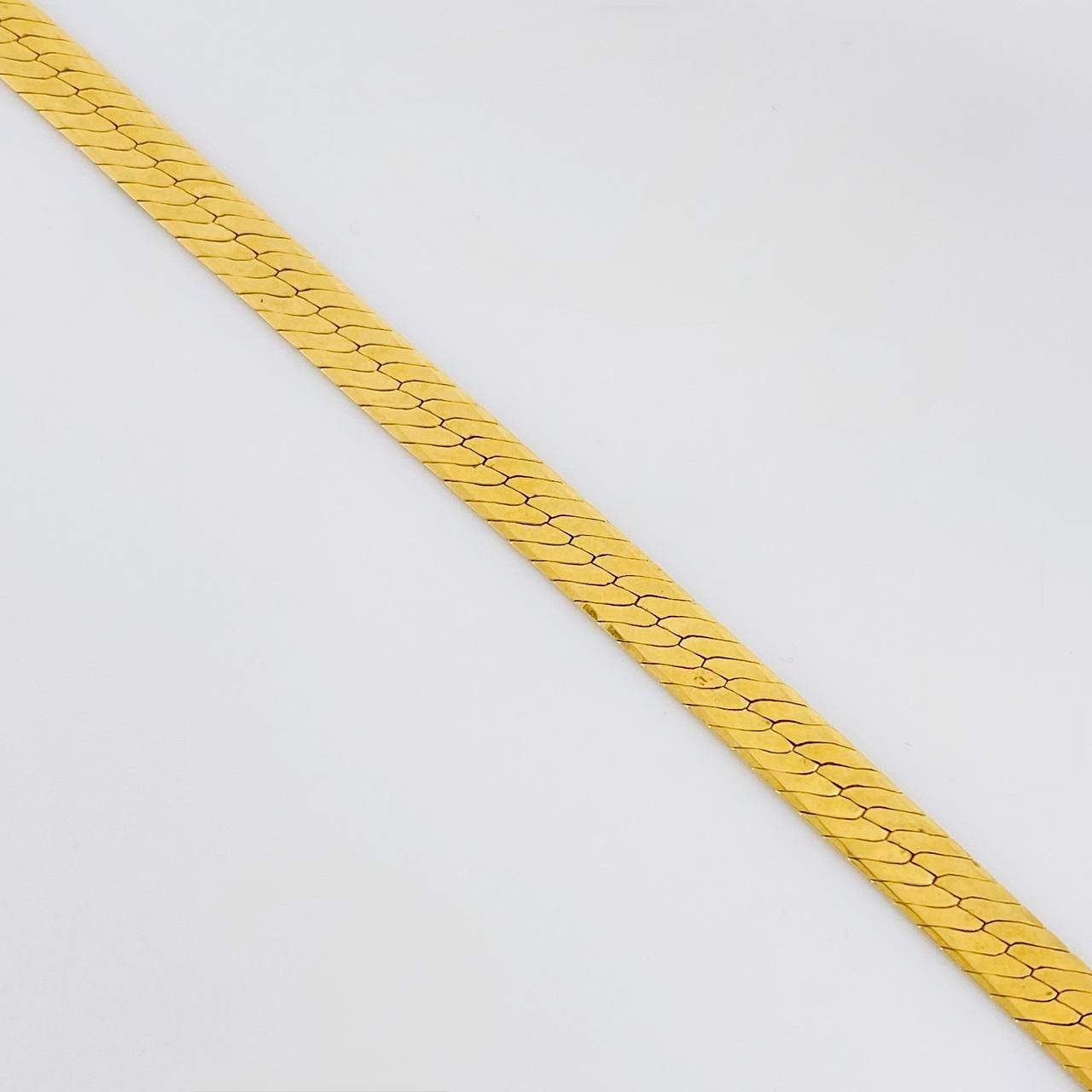 Cadena Serpiente 22g / 50cm / 5.3mm Oro Amarillo 18K