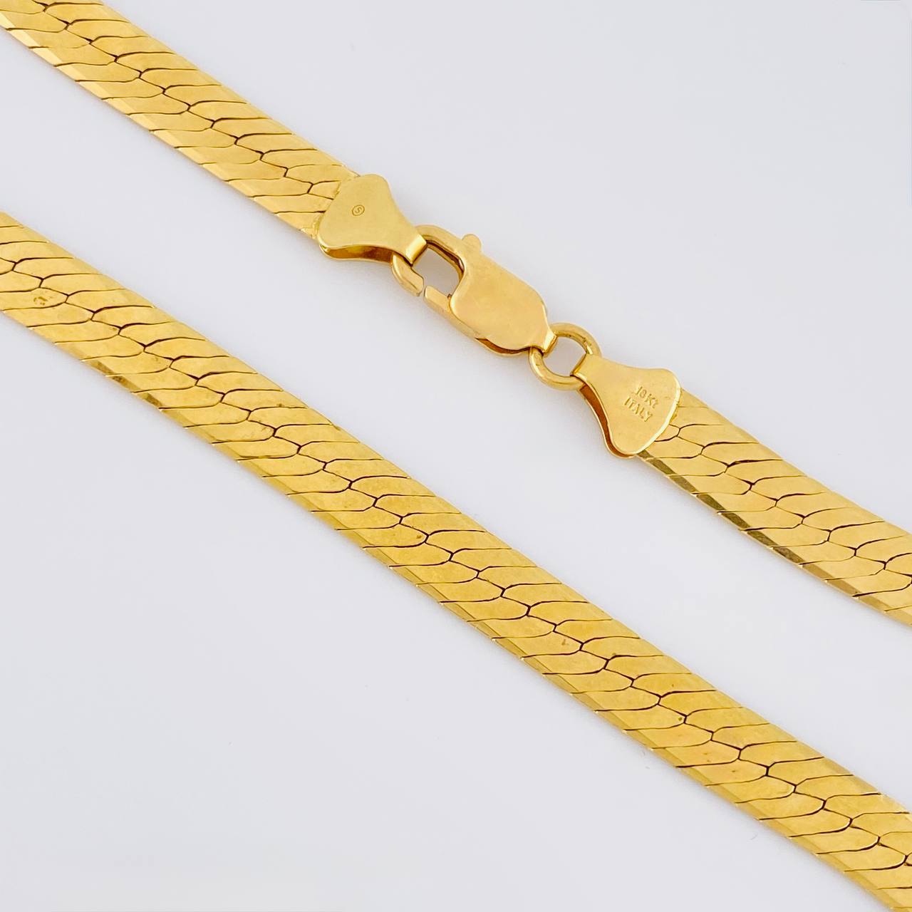 Cadena Serpiente 22g / 50cm / 5.3mm Oro Amarillo 18K