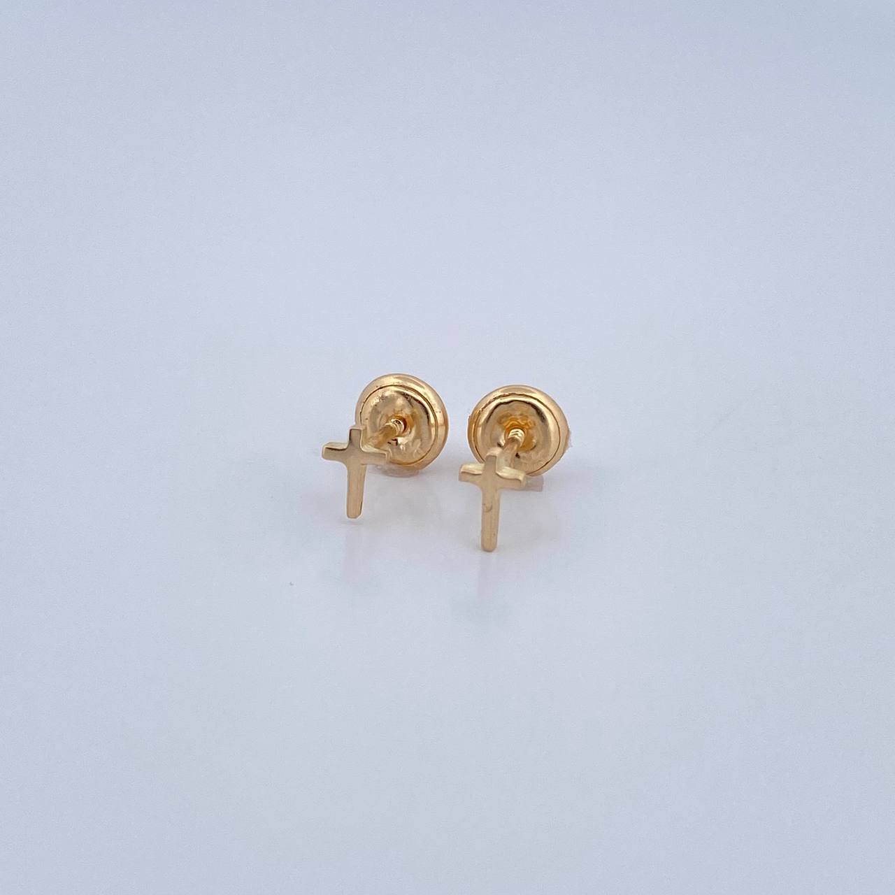Topos Cruz  0.6gr / Oro 18K &