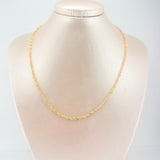 Cadena Singapur 1.95gr / 45cm / 2.3mm Oro Amarillo +3 18K ©