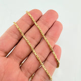 Cadena Peruana 24gr / 60cm / 2.2mm Oro Amarillo +3 18K ©