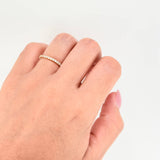 Anillo Churumbela 0.9gr / T5 1/2 / Oro Amarillo 18K ©