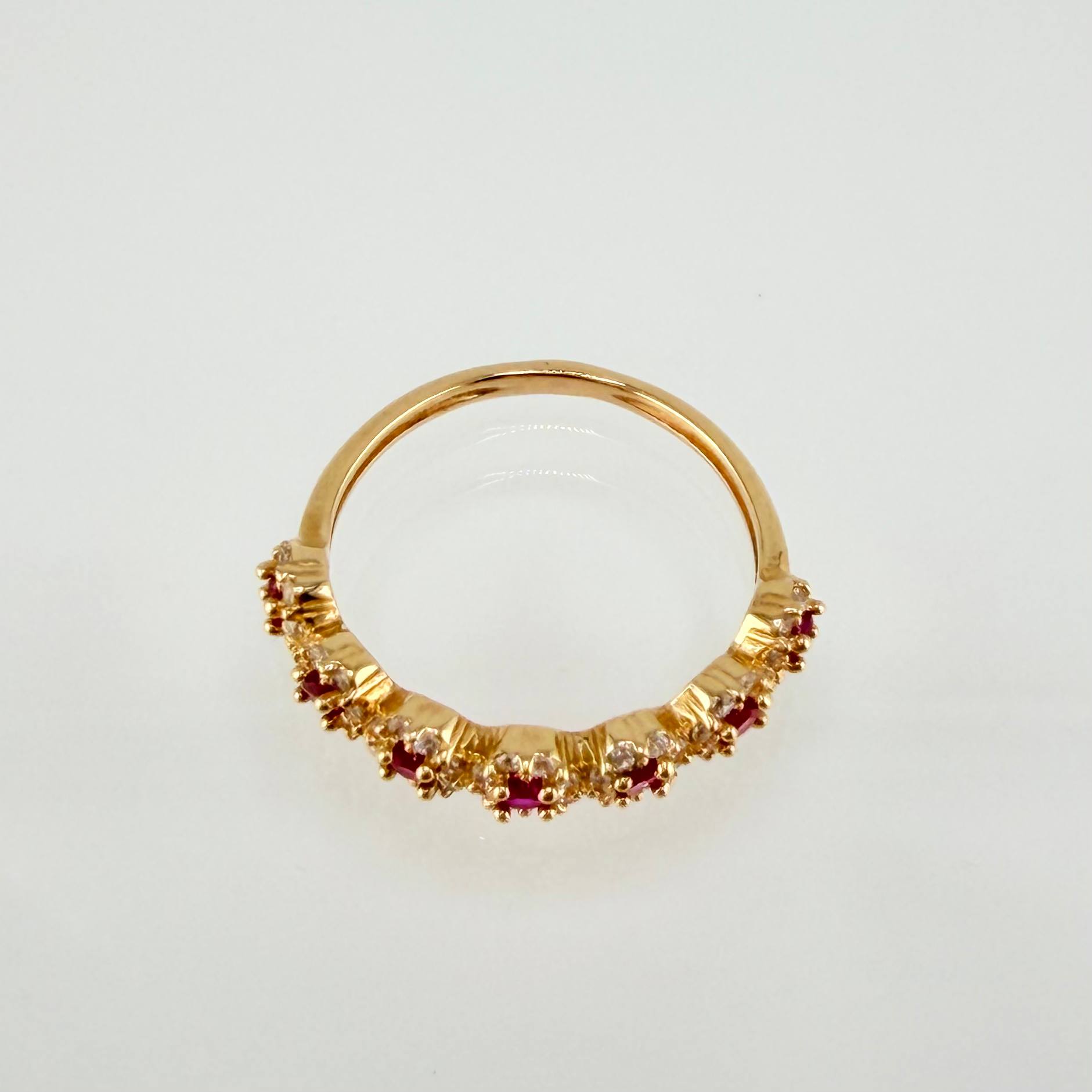 Anillo Churumbela Tupido 2.15gr / T5 3/4 / Oro Amarillo 18K