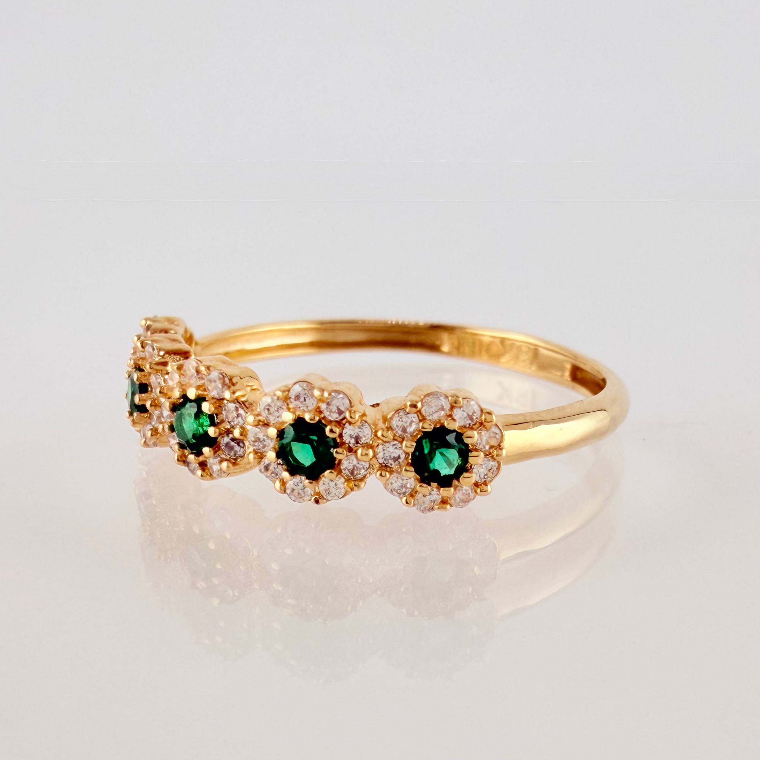 Anillo Churumbela Tupido 2gr / T7 3/4 / Oro Amarillo 18K