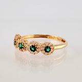 Anillo Churumbela Tupido 2gr / T7 3/4 / Oro Amarillo 18K