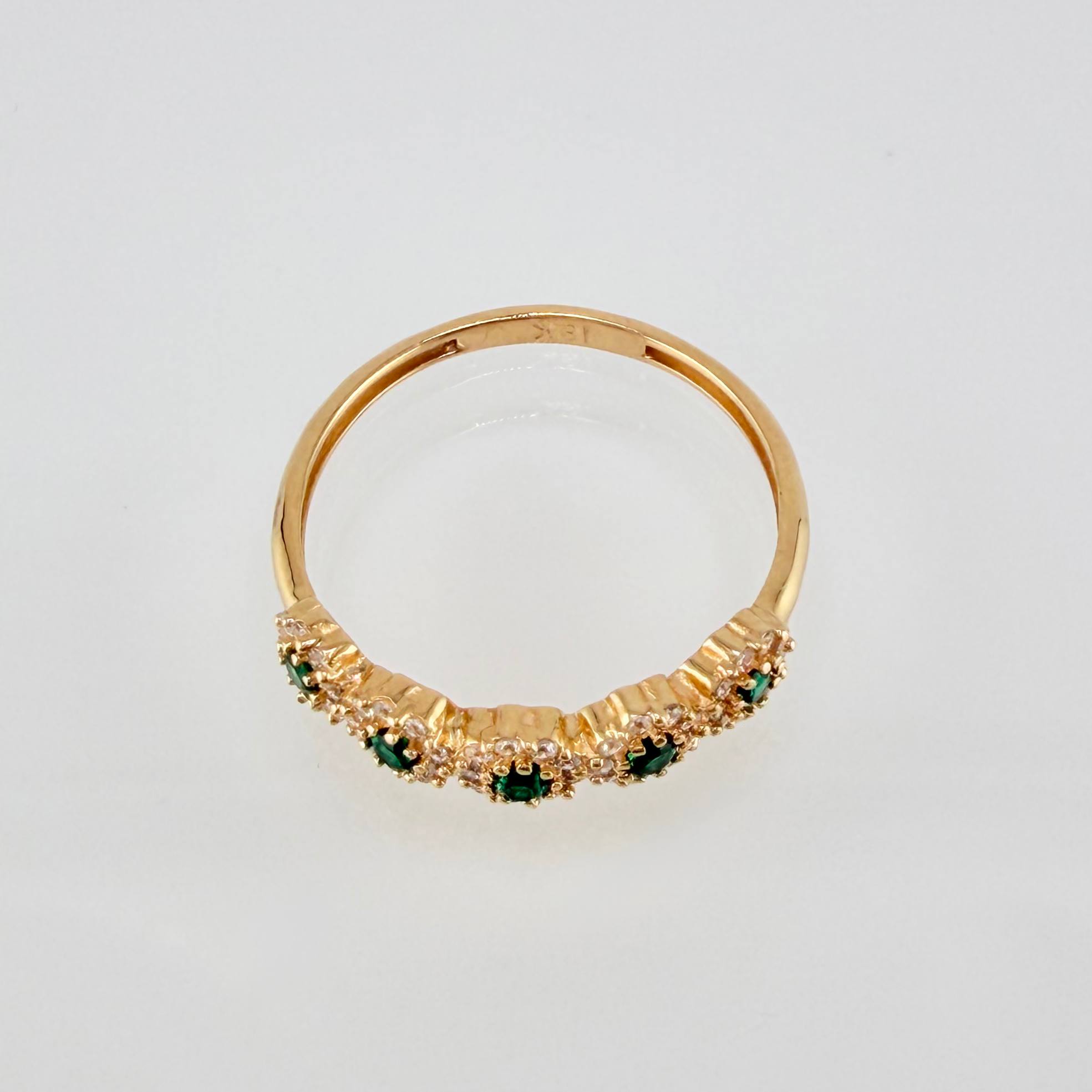 Anillo Churumbela Tupido 2gr / T7 3/4 / Oro Amarillo 18K