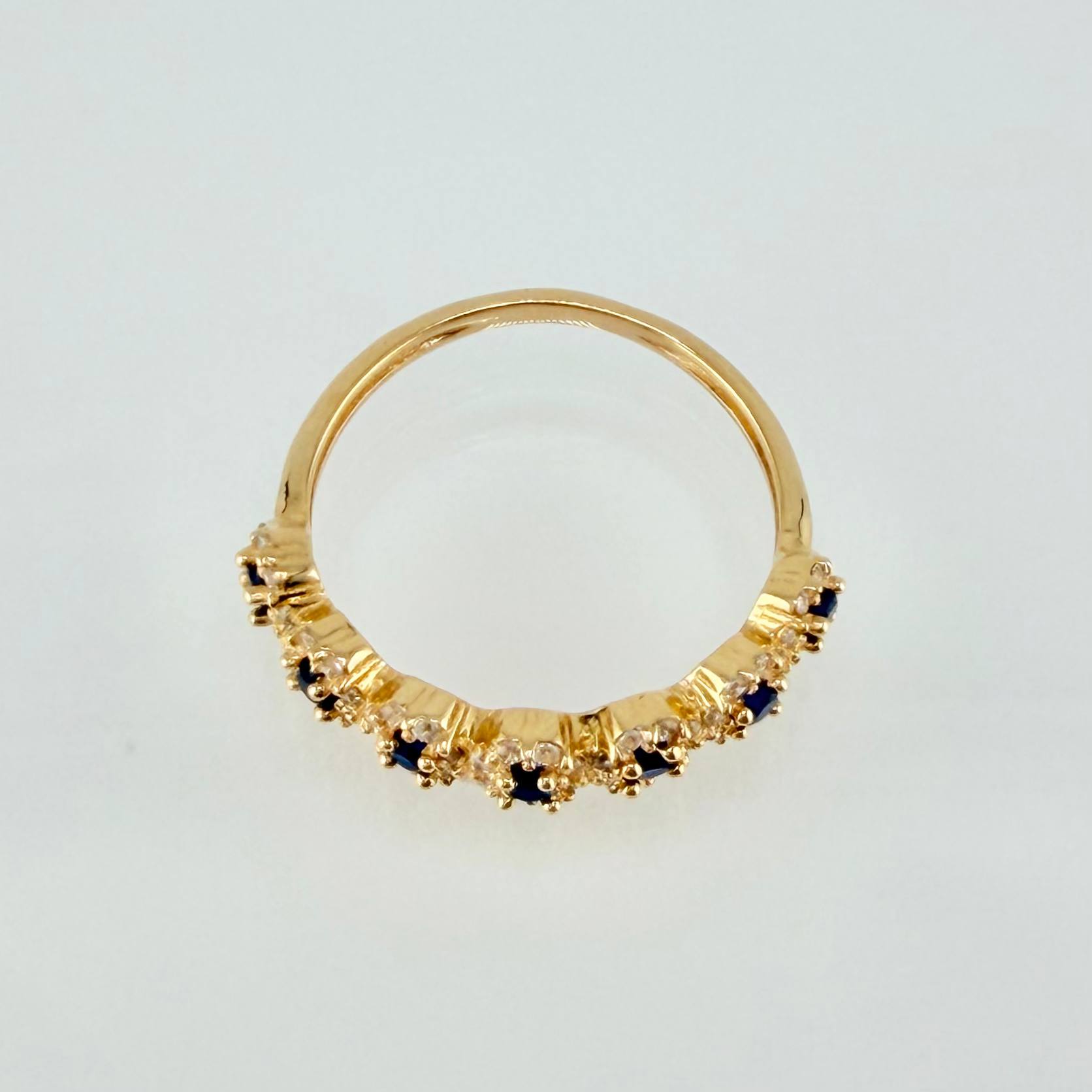 Anillo Churumbela Tupido 2.3gr / T6 3/4 / Oro Amarillo 18K