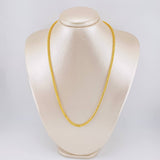 Cadena Ice 12.3g / 60cm / 2.4mm Oro Amarillo 18K