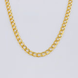 Cadena Cubana 4.7gr / 50cm / 3.45mm Oro Amarillo +1 18K ©