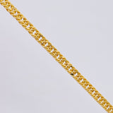 Cadena Cubana Reticulada 3.15gr / 60cm / 2mm Oro Amarillo +3 18K ©