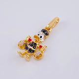 Dije Pato Bolsa Dinero 1.45gr / 2.3cm / Oro Amarillo 18K *