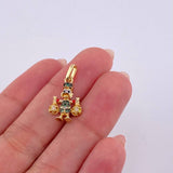 Dije Pato Bolsa Dinero 1.5gr / 2.4cm / Oro Amarillo 18K