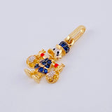 Dije Pato Bolsa Dinero 1.6gr / 2.4cm / Oro Amarillo 18K *