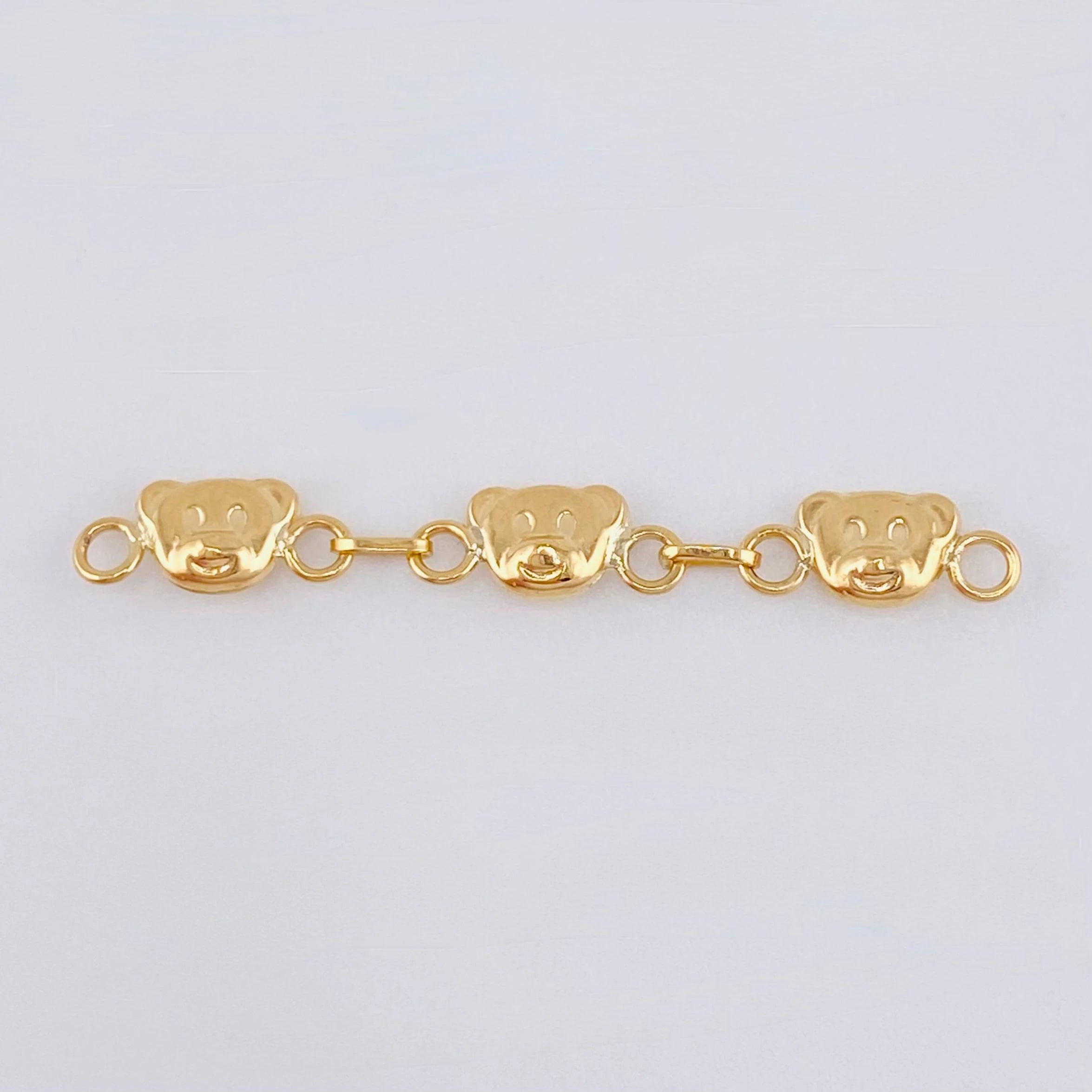 Herraje Retazo Oso 0.85 g / 4.1 cm Oro Amarillo 18K