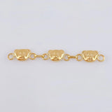 Herraje Retazo Oso 0.85 g / 4.1 cm Oro Amarillo 18K