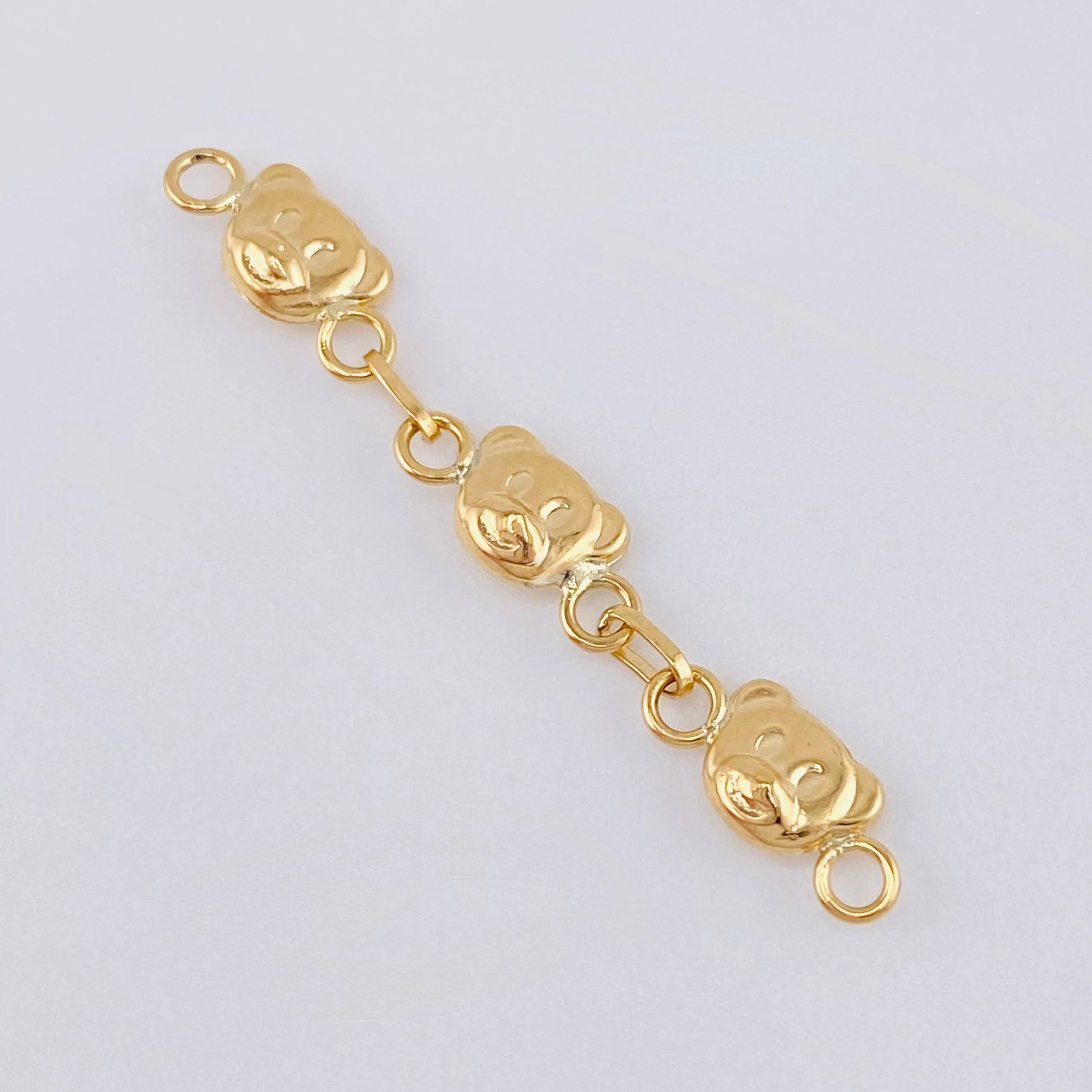 Herraje Retazo Oso 0.85 g / 4.1 cm Oro Amarillo 18K