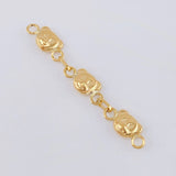 Herraje Retazo Oso 0.85 g / 4.1 cm Oro Amarillo 18K