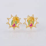 Topos Virgen Guadalupe Estrellada 1.3 g Oro Amarillo 18K