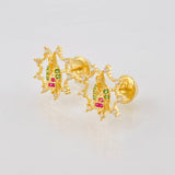 Topos Virgen Guadalupe 1.3 g / 1 cm Oro Amarillo 18K