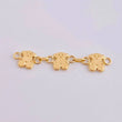 Herraje Retazo Ositos 1 g / 3.8 cm Oro Amarillo 18K