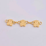Herraje Retazo Ositos 1 g / 3.8 cm Oro Amarillo 18K